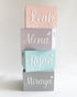 Personalized Star Box Cursive - Lilac
